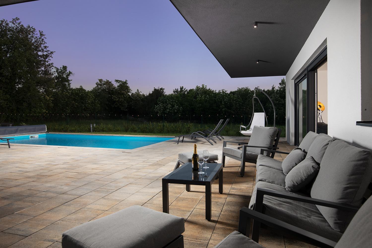 Vila Nora With Heated Pool Marčana Exterior foto